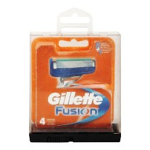 GILLETTE FUSION CARTRIDGES, PACK OF 4U
